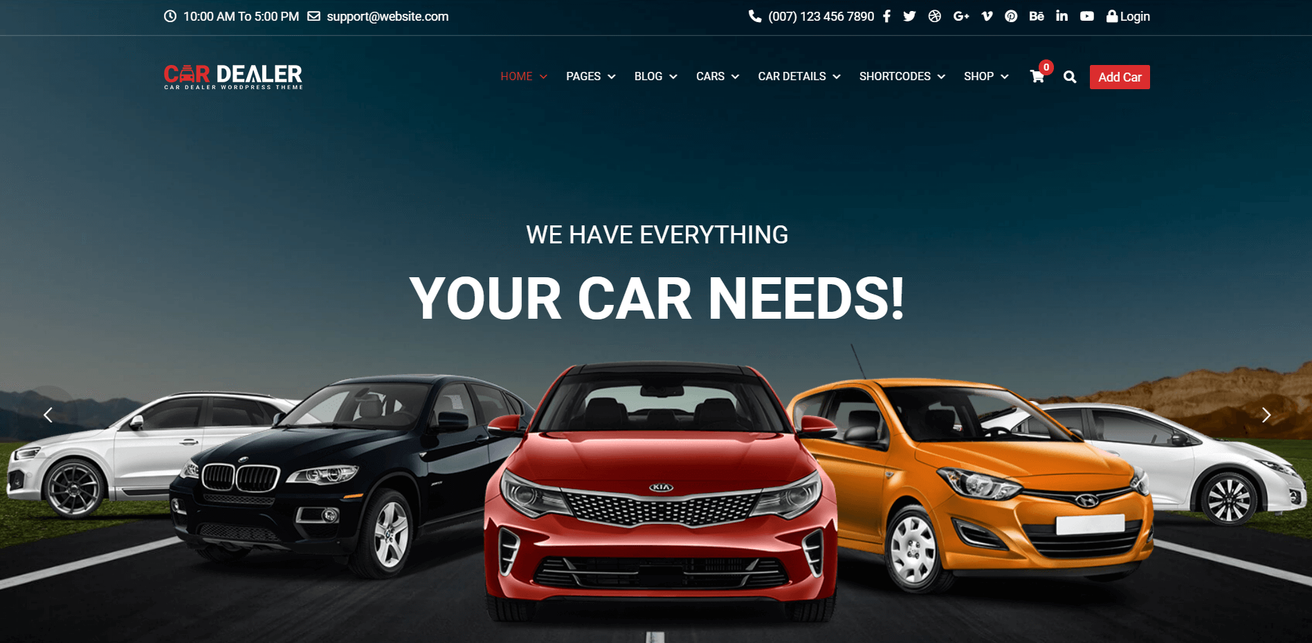 6 Best car Dealer WordPress Themes to Explore [2023]